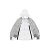 Nike Womens x Sacai Layered Bomber Jacket Grey Fog Women Outerwear CV5686-097
