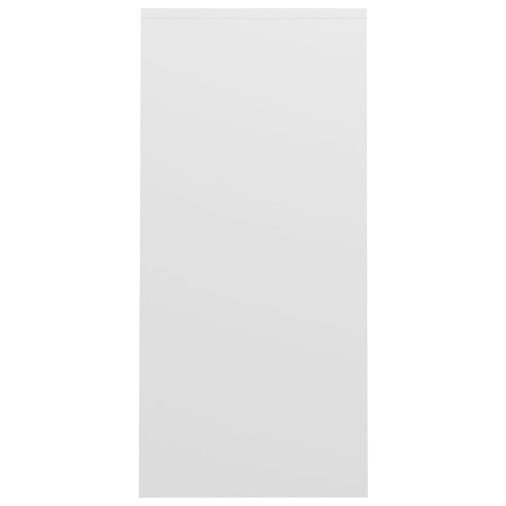 Vidaxl Biurko Pod Laptopa Białe 102,5X35X75 Cm Materiał Drewnopochodny