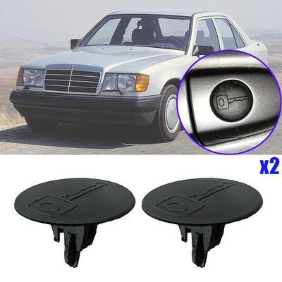 2 Pz Tappo Copertura Clip per Foro Chiave Portellone Bagagliaio Porta Auto Per Mercedes-Benz Classe E W124 W210 W211 W212 1984 - 2014 2015 2016