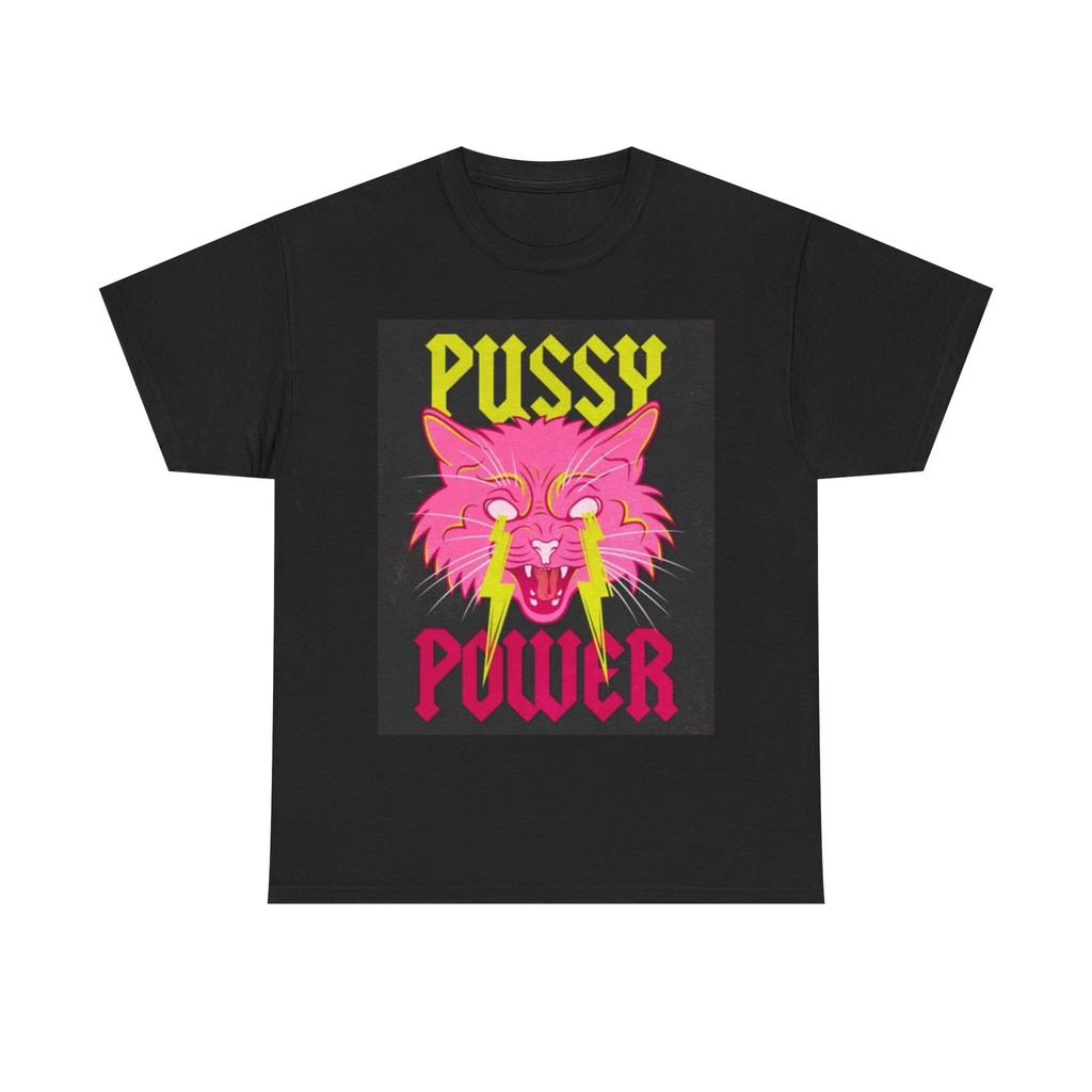 Herren- und Damen-T-Shirts Pussy Power