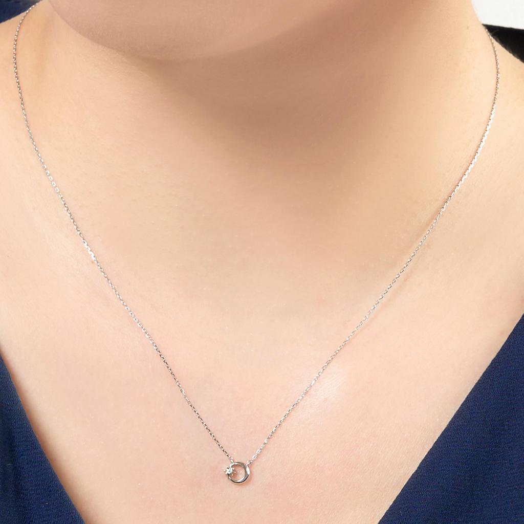 K10WG Diamond Necklace AJBN135740DI [Vendome Aoyama]