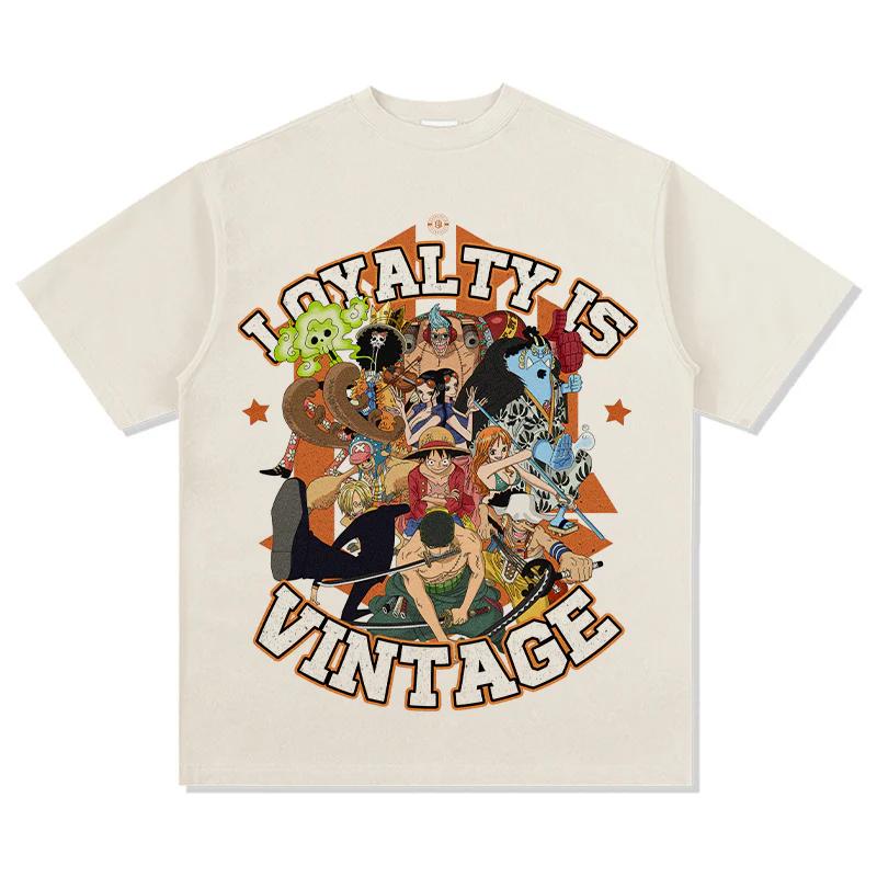 One Piece Straw Hat Crew TShirt Men Women Crew Neck 100 Cotton Soft Casual Streetwear Short Sleeve Oversized Graphic Tee S