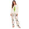 Parent-Child Matching Long Sleeve and Pants Loungewear Set for Family