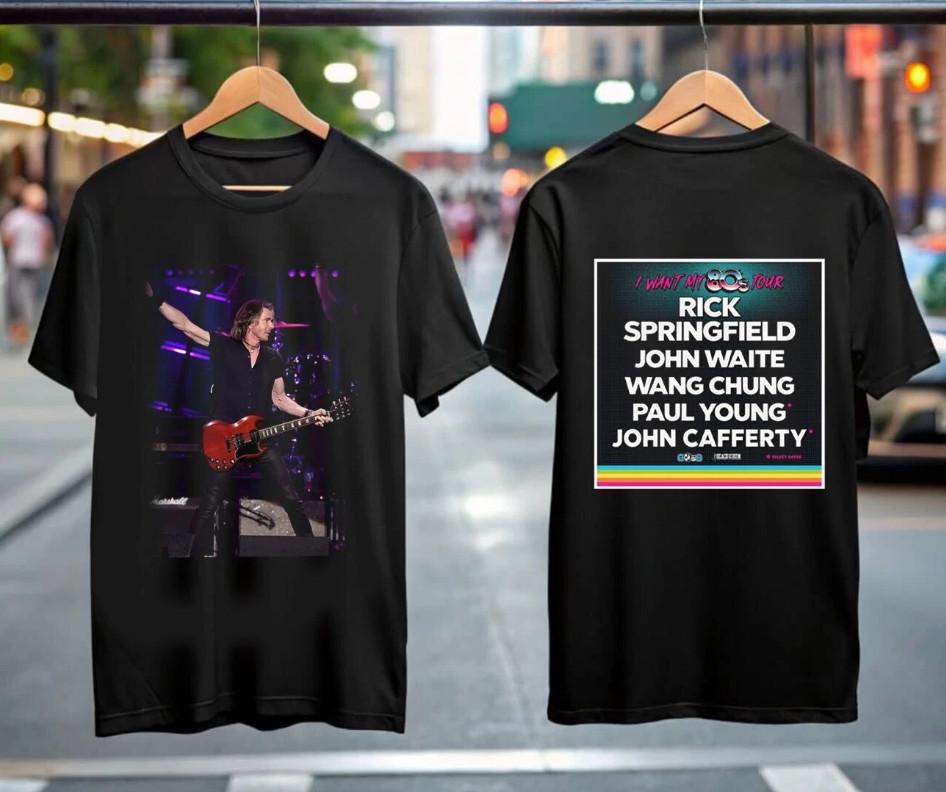 Rick Springfield Tour 2026 Gift For Fans T-shirt size S-5XL S