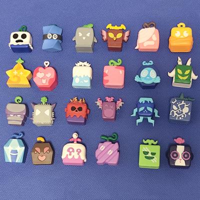 Blox Fruits Game Character Figure Models Desktop Ornaments Toys Gift PVC Devil Fruit Brooks Fruit  Toy Children's Birthday Gifts