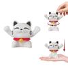 Passthrough Cat Ornament Telescopic Kitten Figurines Creative 3D Printed Spiral Cat  Kids Toy