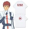 Loose Cotton Short Sleeve Men T-Shirt Unisex Breathable Sweat Absorbent Round Neck Print Casual