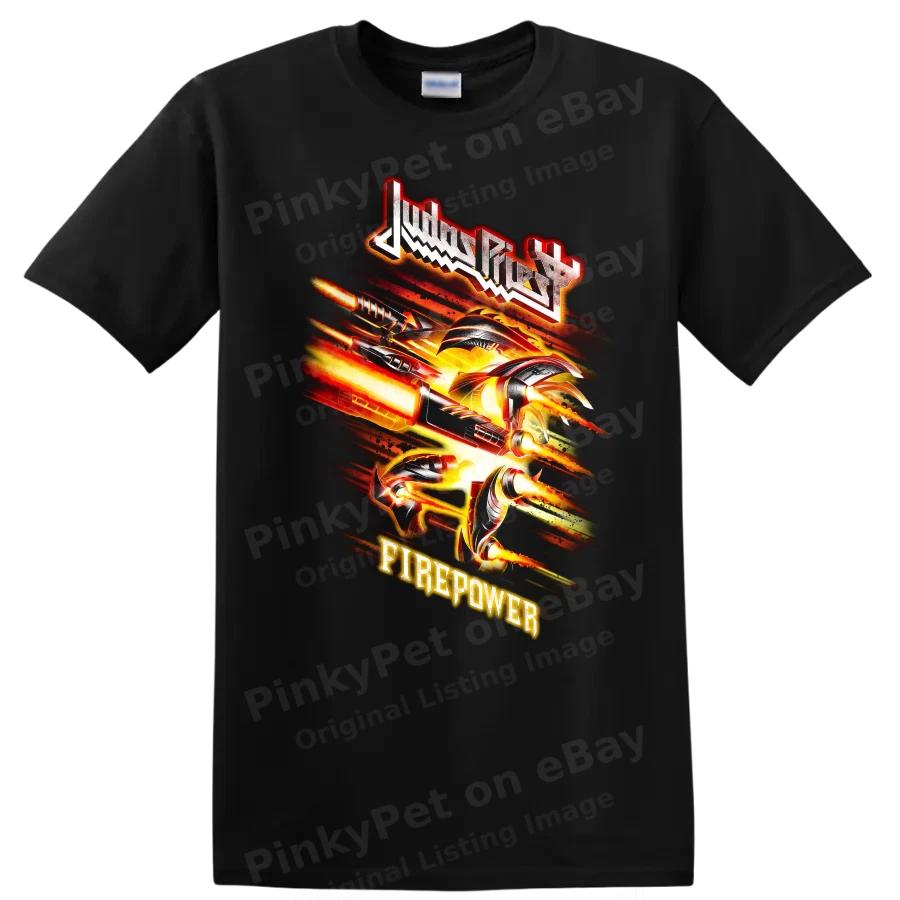 Judas Priest Firepower T Shirt Heavy Metal Band Album Art Tee
