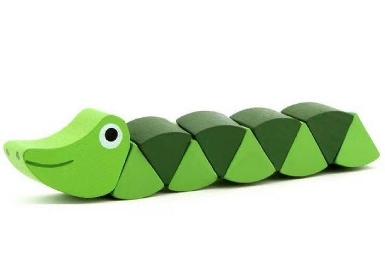 Wooden Animal Balance Stacking Toy for Kids - Educational & Interactive