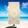 Mandala Print Beach Towel Quick Dry Microfiber Towel Soft Lightweight Absorbent Towel for Summer Beach Pool and Travel Use