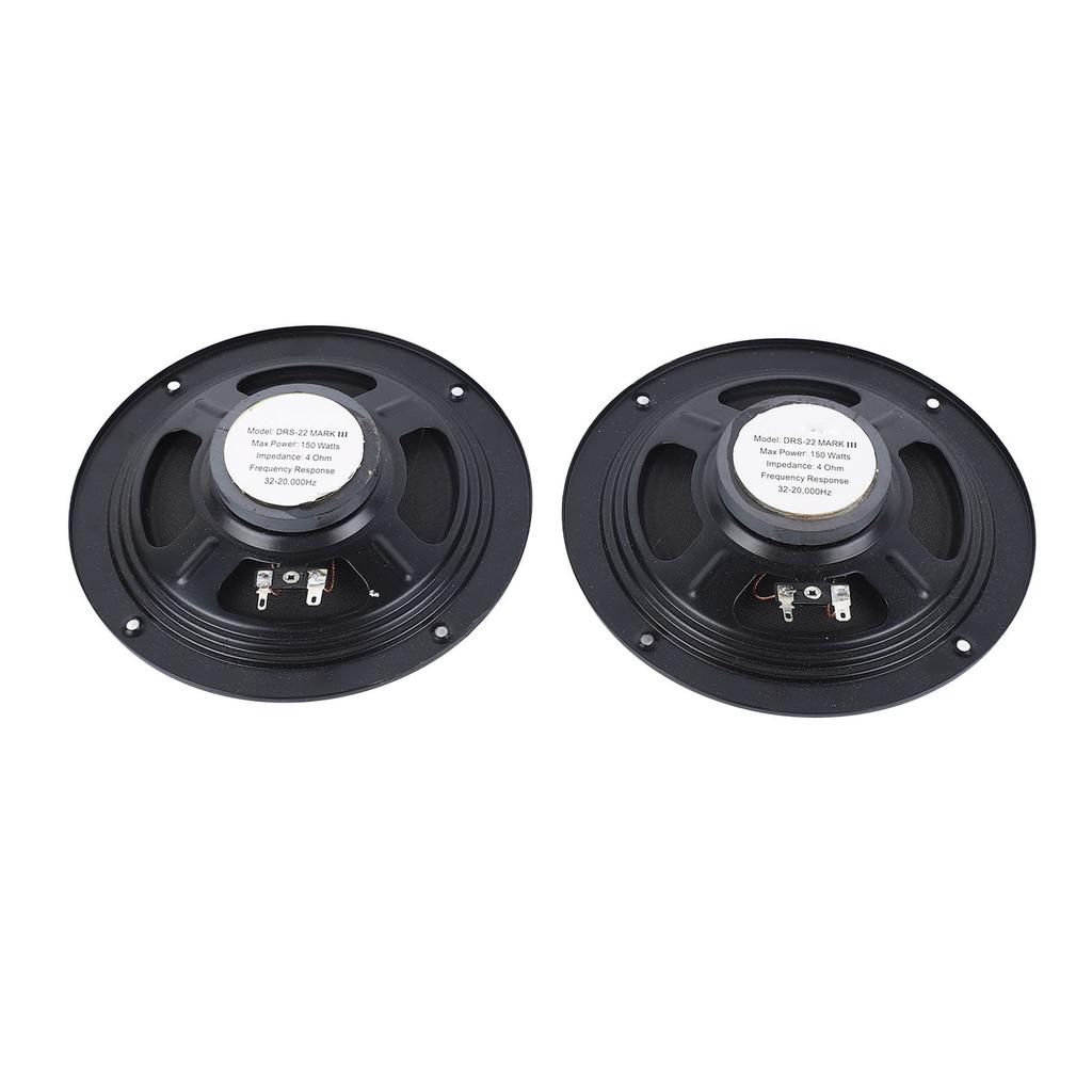 6in Car Coaxial Speaker High Fidelity Audio Stereo Bass Tweeters Loudspeaker Set Car Speaker System
