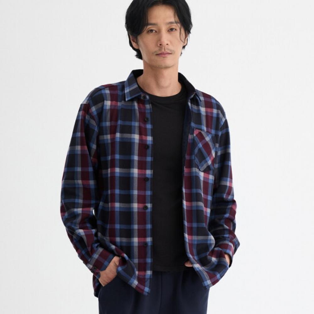Bfl Men S Warm Check Shirt 02