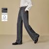 Inman Women's 2025 Winter Chenille Elastic Waist Straight Leg Pants