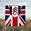 1pz Coperta Morbida in Flanella Stampata Fulham F.C. per Camera da Letto Adulto Soggiorno Divano Campeggio Viaggio Regali per Fan Regali di Natale