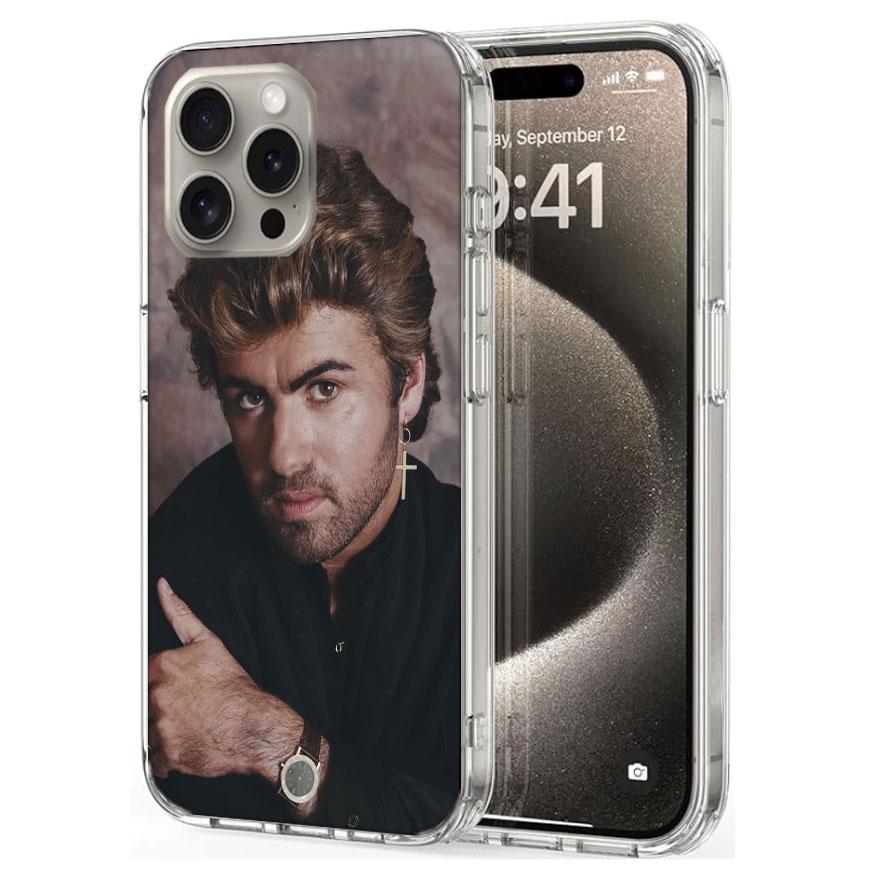 George Michael Cases Phone Case For Iphone 17E 16E 17 Air 16 Pro Max 15 Pro 14 Plus 11 13 12 Mini Cover Cases Compatible with Su
