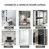 Self-Adhesive Mirror Sticker, 20 × 40 Inch Soft Glass Mirror, for Glass Doors & Home Use, Full-Length Instagram-Style Bedroom Reflective Film
