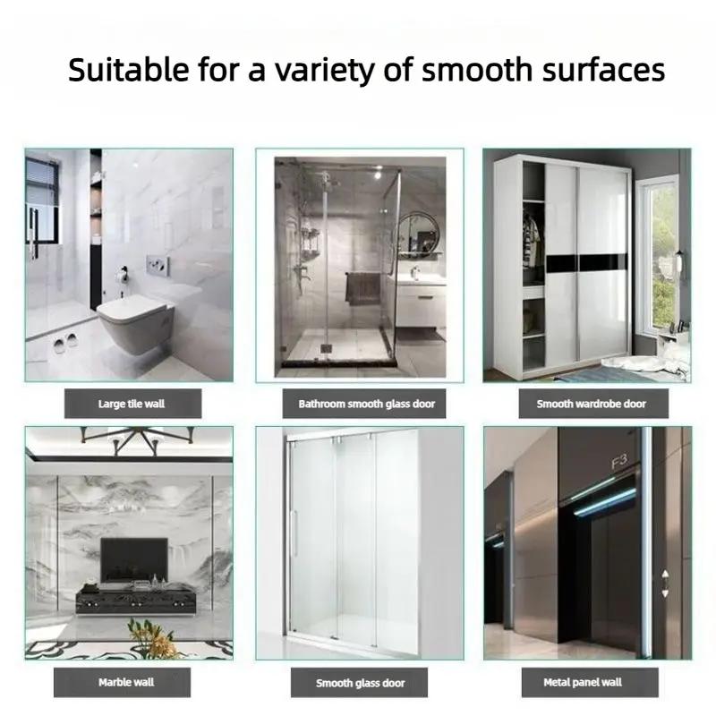 Self-Adhesive Mirror Sticker, 20 × 40 Inch Soft Glass Mirror, for Glass Doors & Home Use, Full-Length Instagram-Style Bedroom Reflective Film