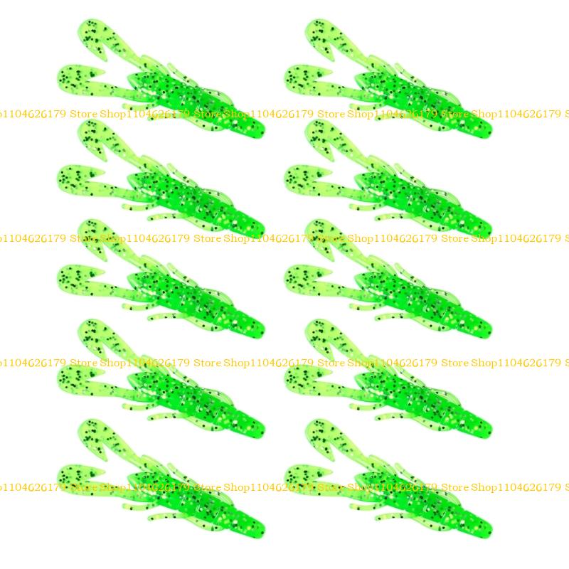 A1A2 Soft Baits Crawfish Lures for Trout Artificial Swimbait Fishing Accessories