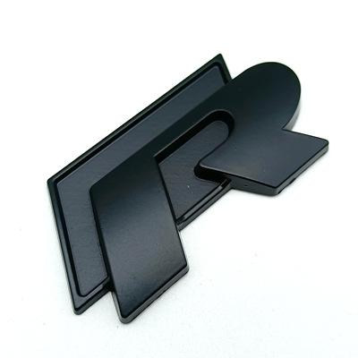 EPYFH1 3D Metal Car Grilles Emblem For Volkswagen VW RLine GTI Polo Golf Caddy Passat Tiguan Jetta Auto Trunk Fender Mark Label Sticker