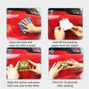 4 PCS Auto PET Reflective Car Door Sticker Interior Exterior Reflector Tape Decal Universal Car Accessories Helmet