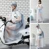 Raincoat for Women and Removable Double Backpack for and Rain Rain Rainy Season Heavy Rain Long for Commuting To Work or [FIGHTAGON] Men, Visor,