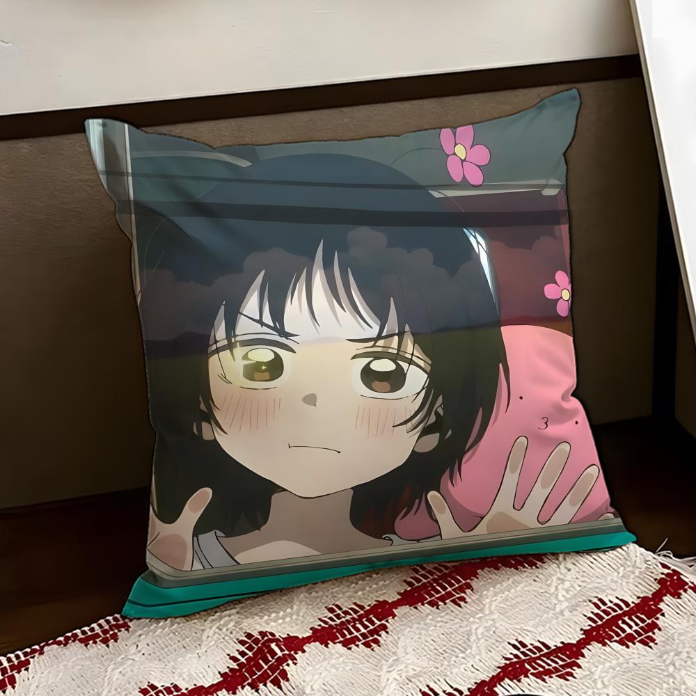 TTakopis Original AnimeSin Cushion Cover Reversible Soft Durable Pillow Cover Home Car MultiScene Use for Daily Comfort