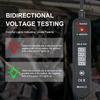 Automotive Circuit Tester 6 75V DC, LED Digital Display Auto Electrical Test Light with Voltage Detection, Polarity and