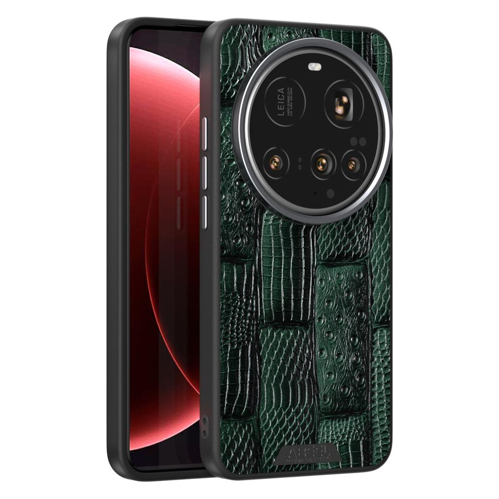 ABEEL For Xiaomi 15 Ultra Case Compatible with MagSafe Beast Texture Micro-Embossing Back Cover