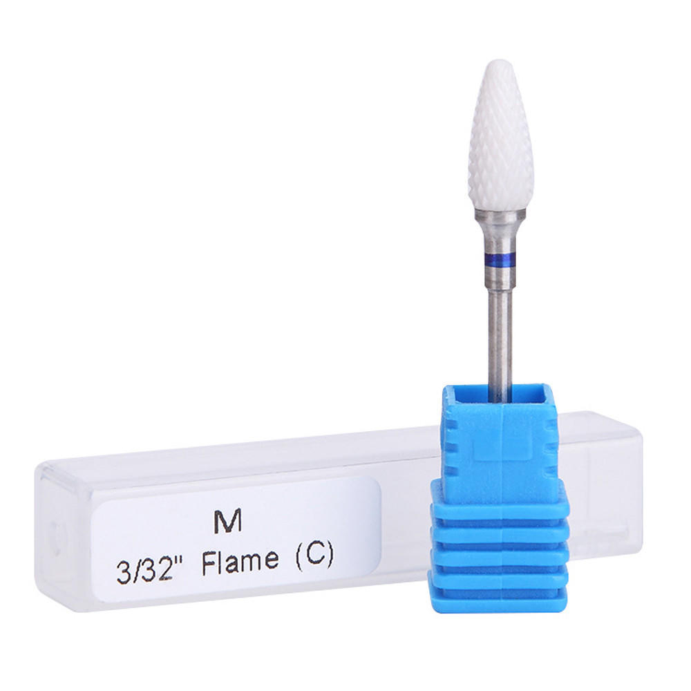 Nail Drill Cuspidal Nail Grinding Head for Nail Polisher Manicure Tool