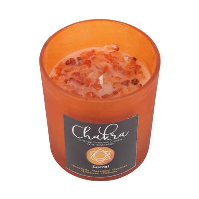 Orange Sacral Chakra Scented Candle