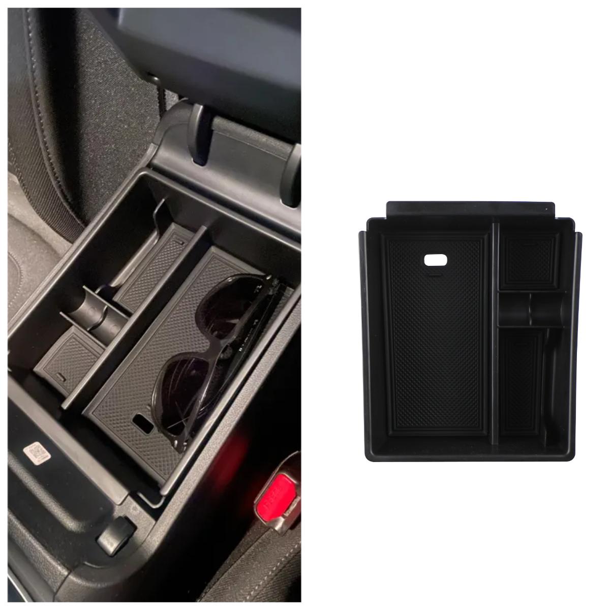 

Auto Center Console Storage Box Armrest Box Storage Tray for Hyundai Tucson NX4 2021 2022 2023 Auto Interior Accessories чорний