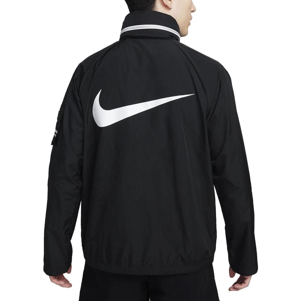 Nike Jackets Men's Black Stand Collar Moderate Other FB7264-010