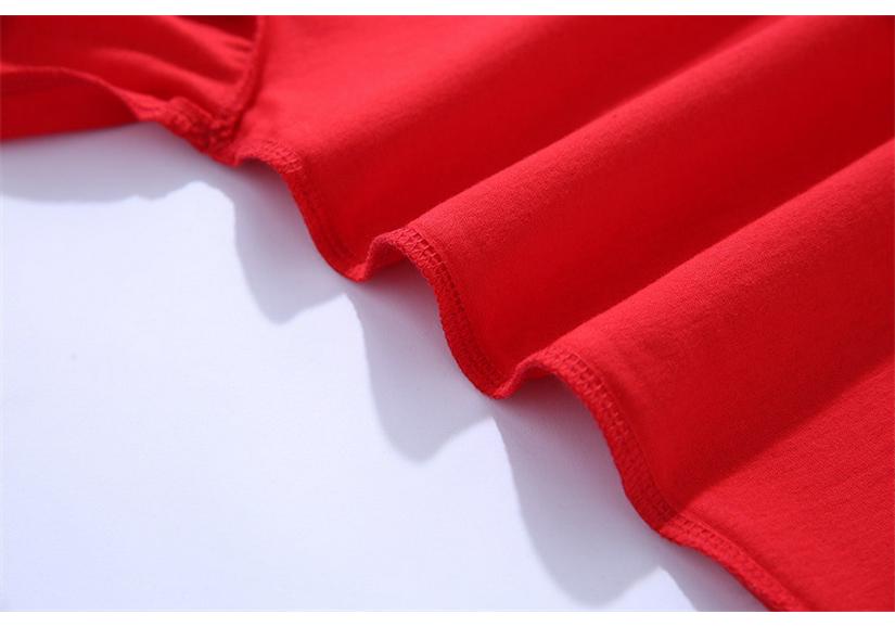 Kids' Cotton Long Sleeve Round Neck Top for Spring/Autumn