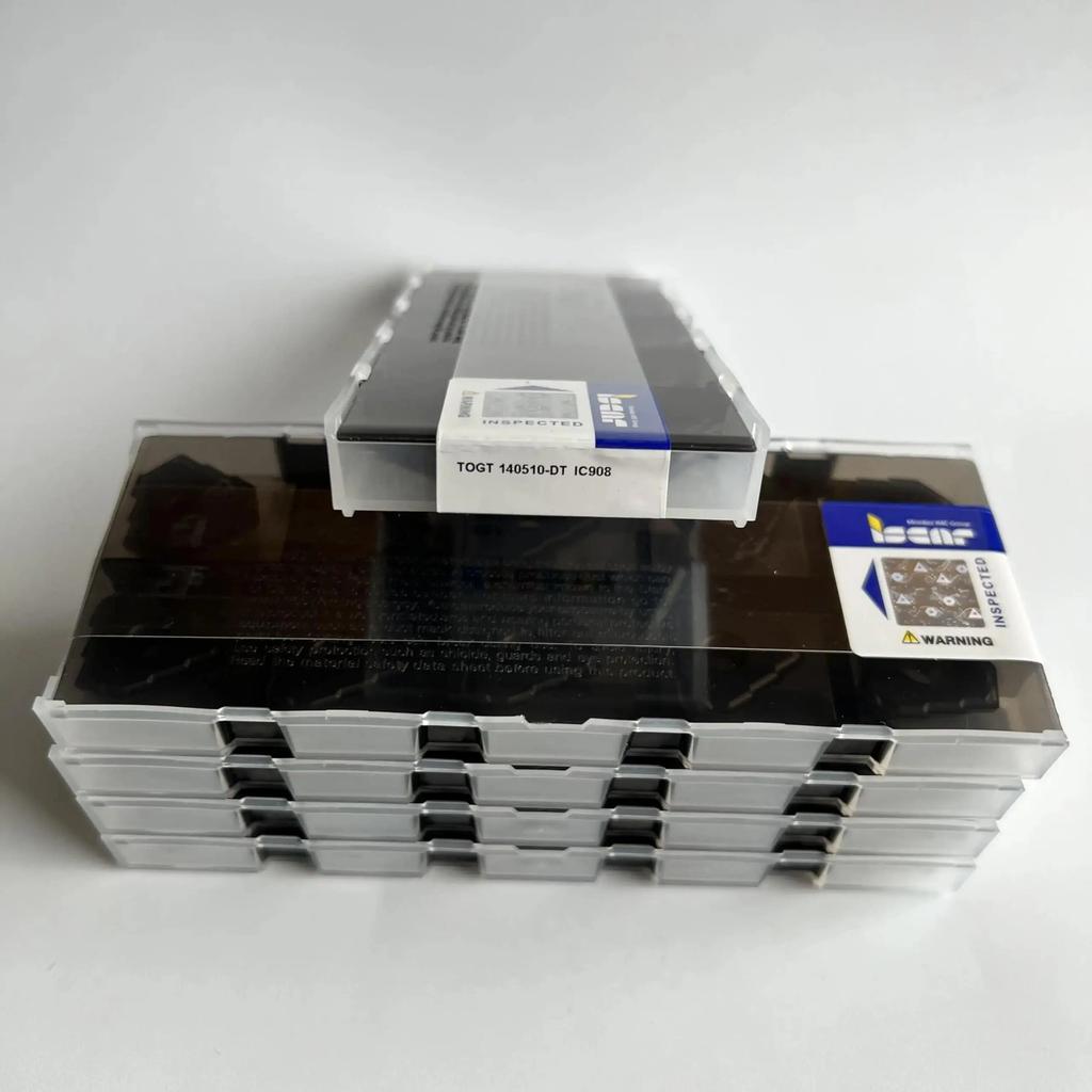 ISCAR / TOGT140510-DT IC908 /Industrial Indexable Carbide Inserts 10 PCS