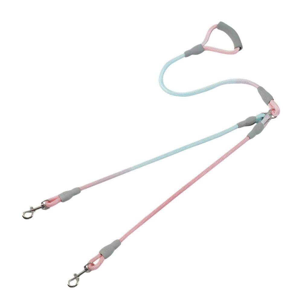 1Pc Dog Leash Walk Dog Leash Medium Double Dog Leash Double Lead One To Two Leads with Pet Supplies Dog Accessories