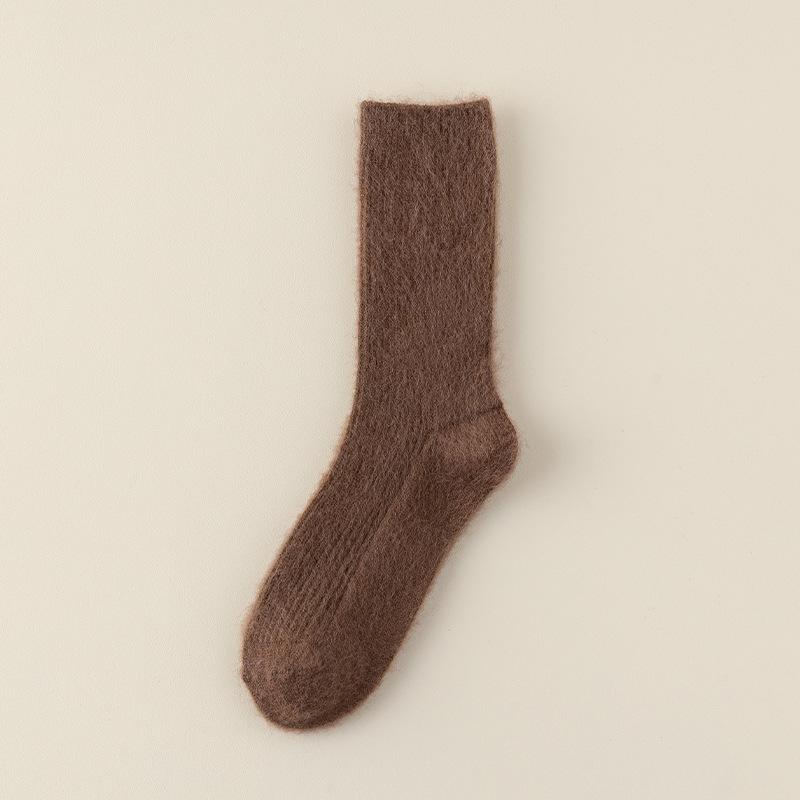 Wool Socks for Women, Warm in Autumn and Winter, Cashmere Socks, Cold-resistant and Non-freezing Feet, Floor Socks, Thick Socks