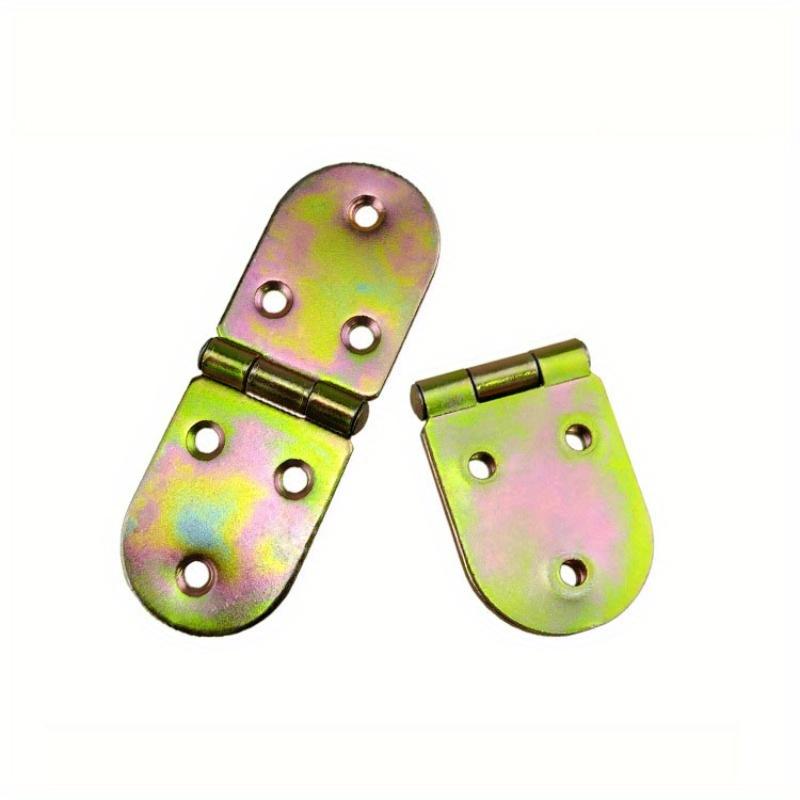 6pcs Metal Folding Flip Hinge, Suitable for Sewing Machine Tables, Mini Cabinets, Wardrobes, and Wardrobe Doors