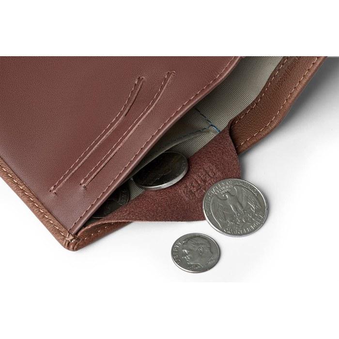 [Bellroy] Note Sleeve Slim Leather Wallet - Hazelnut 4 x 3.6 inches