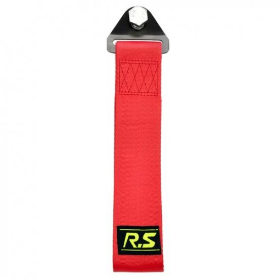 

Car Red Towing Tow Strap Rope Belt Racing Rally Drift Hook Bumper Grill Trailer
