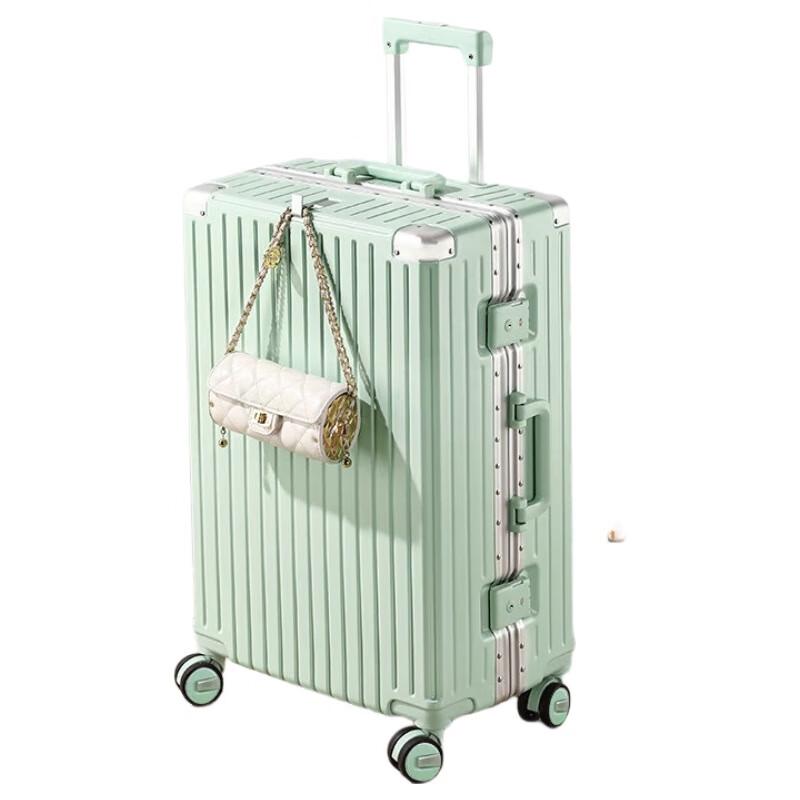 TOBERLIR Unisex Aluminum Frame Hardshell Luggage 20 inches