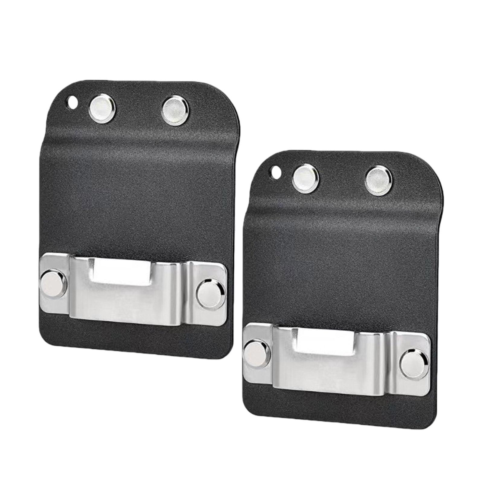 

1 Pair Tape Measure Holder Belt Clip Secure Attachment Hands Free Operation Perfect for Job Sites Home Renovation Tasks 1