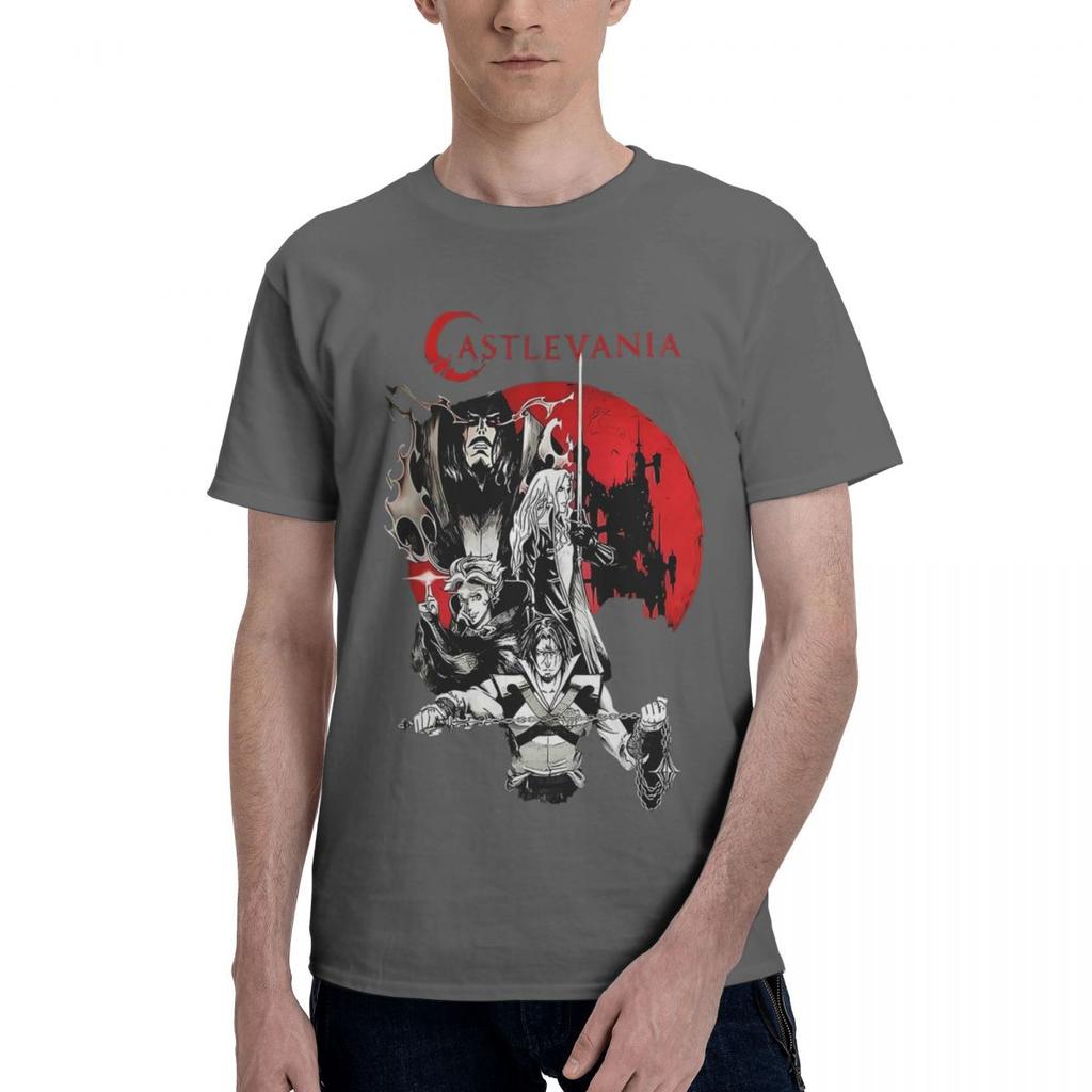 Dracula Castlevania 100 Cotton Casual Breathable Confortable Tops Mens Clothing Deals Men Clothes