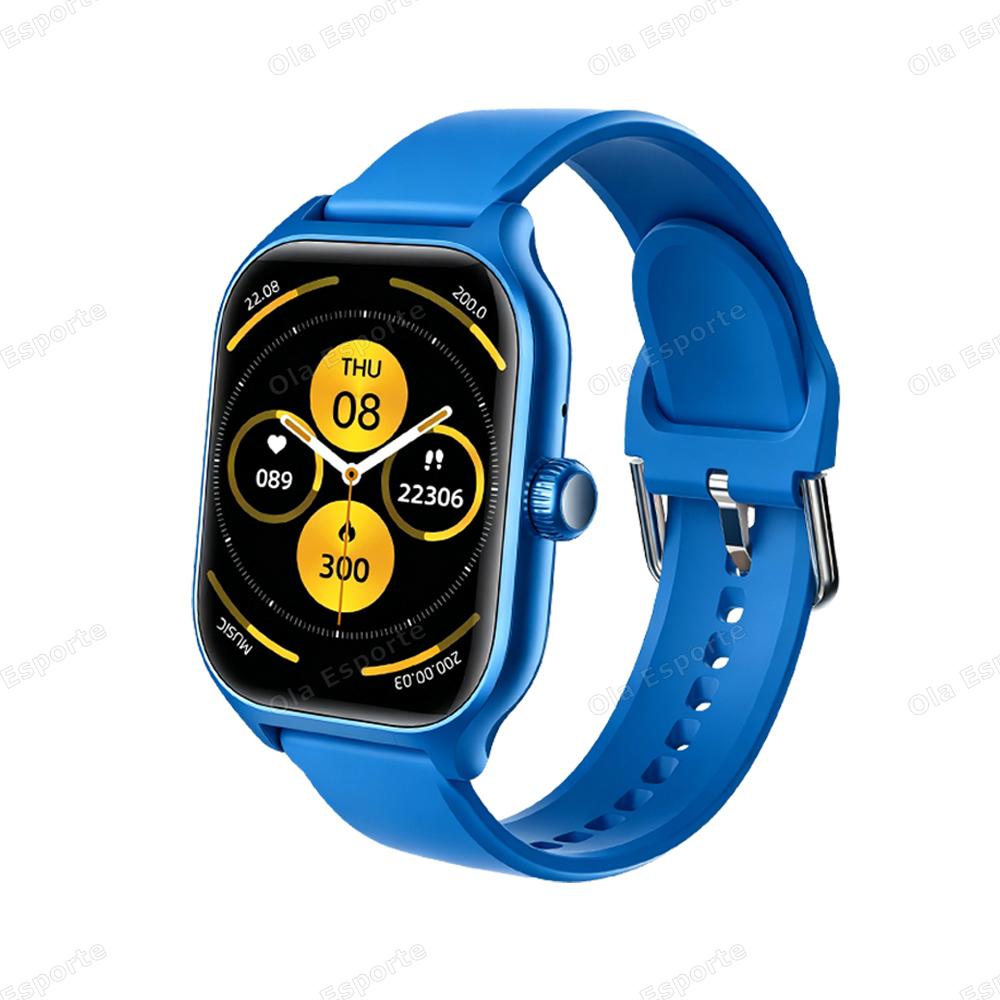 Sports Smart Watch 1.85" HD Full Touch Screen Fitness Watches Tracker Electronics Bluetooth Call Smartwatch Men Women Gift