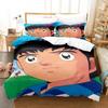 Anime Captain Tsubasa Bedding Set Boys Girls Twin Queen Size Duvet Cover Pillowcase Bed Kids Adult Fashion Home Textileextile