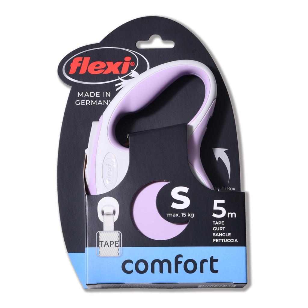 Flexi Retractable Lead 5m Small Dog New Comfort Tape S than Rose Lead (Less 15kg) [Dog] [Product]