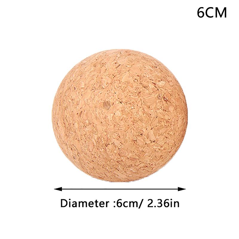 

Массажный мяч для йоги Cork Массаж спины Массажер для ног Массажер для йоги Массажер для снятия напряжения Массажер для миофасциальных мячей Помощь в релаксации