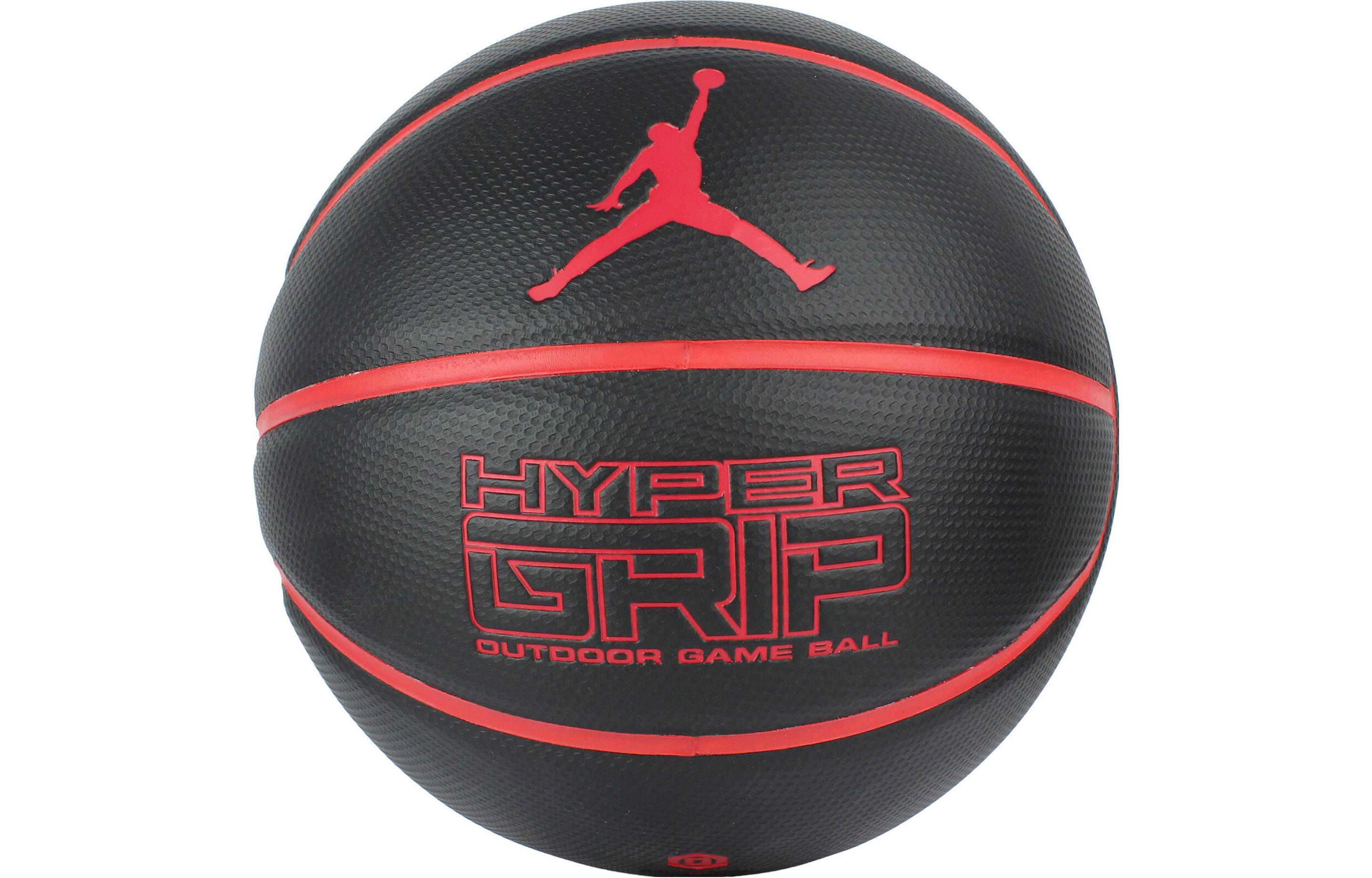 Jordan Pu Basketball Abrasion Resistant Black Red Size 7 Training Unisex BB0622-075