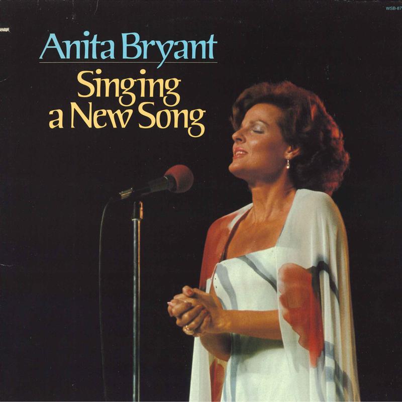 

LP Record ANITA BRYANT - Singing A New Song WSB8785 Word 1977 US Pop Used