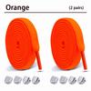 2Pair Double-layer elastic 8mm Flat Shoelace Shoes Accessories No Tie Shoe laces Quality Elastic Laces Sneakers Tennis Shoelaces