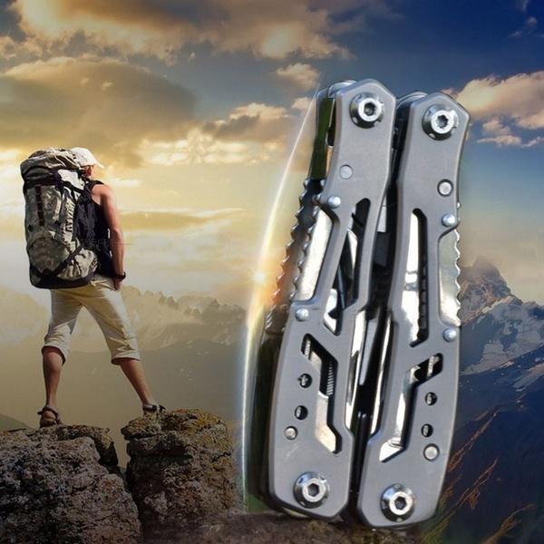 Creative 15 ÎN 1 Multi Tools Clești pliabili Multi Tools Camping Multi Tools Instrumente de supraviețuire în aer liber cu sac de nailon